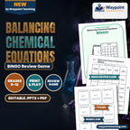 Balancing Chemical Equations BINGO Review Game cover