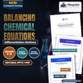 Balancing Chemical Equations Differentiation Stations cover