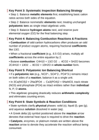 Balancing Chemical Equations Guided Notes sample page