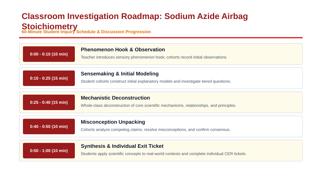 Balancing Chemical Equations Phenomena-Based Lesson: Detonation of Solid Sodium Azide in Millisecond Airbag Inflation Presentation sample page