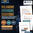 Balancing Chemical Equations Phenomena-Based Lesson: Detonation of Solid Sodium Azide in Millisecond Airbag Inflation Student Response Sheet cover