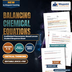 Balancing Chemical Equations Scaffolded Phenomena-Based Lesson: Detonation of Solid Sodium Azide in Millisecond Airbag Inflation Student Response Sheet cover