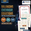 Balancing Chemical Equations Tic-Tac-Toe Review Game cover