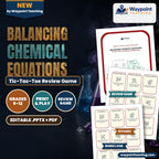 Balancing Chemical Equations Tic-Tac-Toe Review Game cover