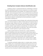 Breaking Down Complex Unknown Identification Labs Reading Worksheet sample page