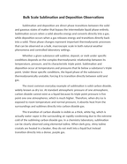 Bulk Scale Sublimation and Deposition Observations Reading Worksheet sample page