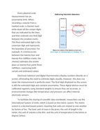 Calibrating Lab Instruments and Metric Conversions Reading Worksheet sample page