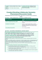 Covalent Bonding & Molecular Geometry Phenomena-Based Lesson: The 104.5° Bent Angle of Water Enabling Ice to Float on Lakes Teacher Discussion Guide sample page