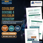 Covalent Bonding & Molecular Geometry Scaffolded Phenomena-Based Lesson: The 104.5° Bent Angle of Water Enabling Ice to Float on Lakes Teacher Discussion Guide cover