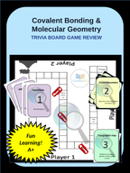 Covalent Bonding & Molecular Geometry Trivia Board Game sample page
