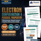 Electron Configuration & Periodic Properties Phenomena-Based Lesson: Quantized Emission Spectra Lines of Excited Hydrogen Gas Tubes Teacher Discussion Guide cover