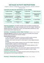 Electron Configuration & Periodic Properties Vocabulary Choice Board sample page