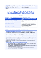 Gas Laws: Boyle's, Charles's, & the Ideal Gas Law Phenomena-Based Lesson: Catastrophic Implosion of an Industrial Steel Drum by Air Pressure Teacher Discussion Guide sample page
