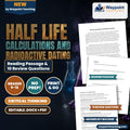 Half Life Calculations and Radioactive Dating Reading Worksheet cover