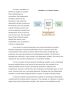 Identifying Independent and Dependent Variables in the Lab Reading Worksheet sample page