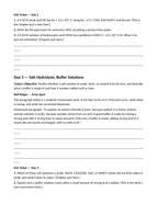 Acid-Base Equilibria Bell Ringers & Exit Tickets sample page