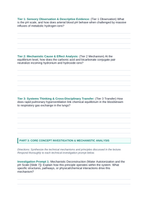 Acid-Base Equilibria Phenomena-Based Lesson: Immense Homeostatic Resilience of the Human Blood Bicarbonate Buffer System During Anaerobic Sprinting Student Response Sheet sample page