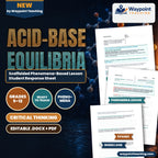 Acid-Base Equilibria Scaffolded Phenomena-Based Lesson: Immense Homeostatic Resilience of the Human Blood Bicarbonate Buffer System During Anaerobic Sprinting Student Response Sheet cover