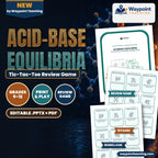 Acid-Base Equilibria Tic-Tac-Toe Review Game cover