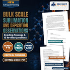 Bulk Scale Sublimation and Deposition Observations Reading Worksheet cover