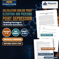 Calculating Boiling Point Elevation and Freezing Point Depression Reading Worksheet cover