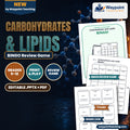 Carbohydrates & Lipids BINGO Review Game cover