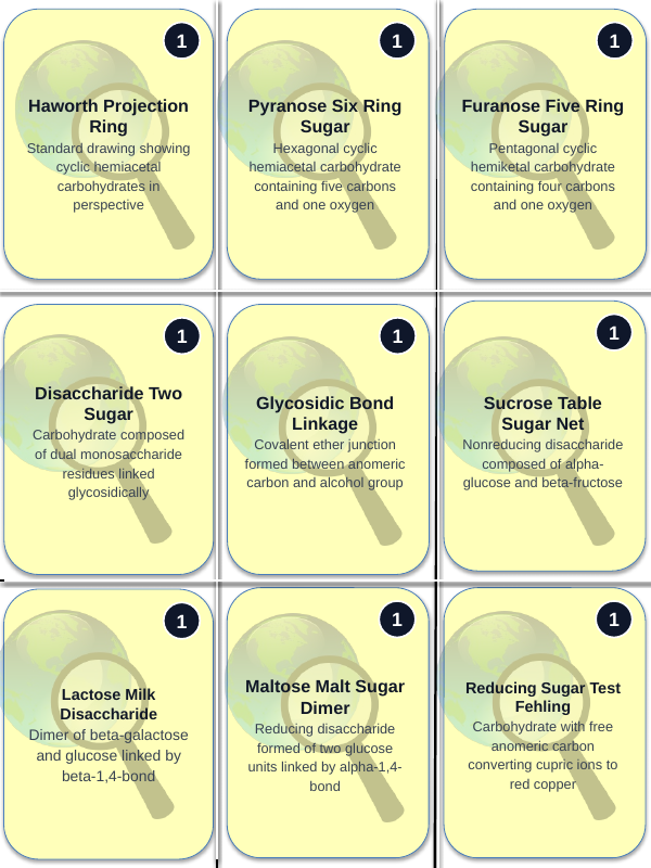 Carbohydrates & Lipids Trivia Board Game sample page