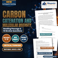 Carbon Catenation and Molecular Diversity Reading Worksheet cover