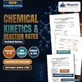 Chemical Kinetics & Reaction Rates Guided Notes cover