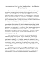 Conservation of Mass in Mixed Gas Containers Reading Worksheet sample page