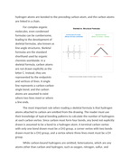 Drawing Skeletal and Structural Formulas for Organic Molecules Reading Worksheet sample page