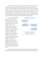 Dynamic Equilibrium and Reversibility of Chemical Reactions Reading Worksheet sample page