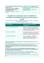 Equilibrium Constants & Le Chatelier's Principle Scaffolded Phenomena-Based Lesson: Massive Equilibrium Shift in the Industrial Haber-Bosch Ammonia Synthesis Teacher Discussion Guide sample page