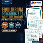 Equilibrium Constants & Le Chatelier's Principle Tic-Tac-Toe Review Game cover