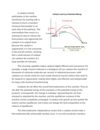 How Catalysts Lower Activation Energy Barriers Reading Worksheet sample page