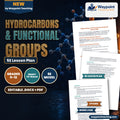Hydrocarbons & Functional Groups 5E Lesson Plan cover
