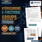 Hydrocarbons & Functional Groups Model Response & Scoring Guide cover