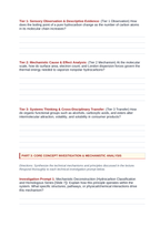 Hydrocarbons & Functional Groups Phenomena-Based Lesson: Continuous Thermal Separation of Complex Petroleum Hydrocarbon Mixtures in 60-Meter Industrial Fractionating Towers Student Response Sheet sample page