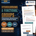 Hydrocarbons & Functional Groups Phenomena-Based Lesson: Continuous Thermal Separation of Complex Petroleum Hydrocarbon Mixtures in 60-Meter Industrial Fractionating Towers Student Response Sheet cover