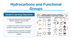 Hydrocarbons & Functional Groups Slide Show Presentation sample page