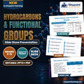 Hydrocarbons & Functional Groups Slide Show Presentation cover