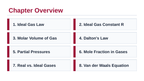 Ideal Gas Law & Gas Mixtures Slide Show Presentation sample page