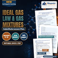 Ideal Gas Law & Gas Mixtures Substitute Lesson Plan cover
