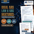 Ideal Gas Law & Gas Mixtures Substitute Lesson Plan cover