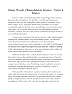 Induced Fit Model of EnzymeSubstrate Complexes Reading Worksheet sample page