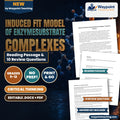 Induced Fit Model of EnzymeSubstrate Complexes Reading Worksheet cover