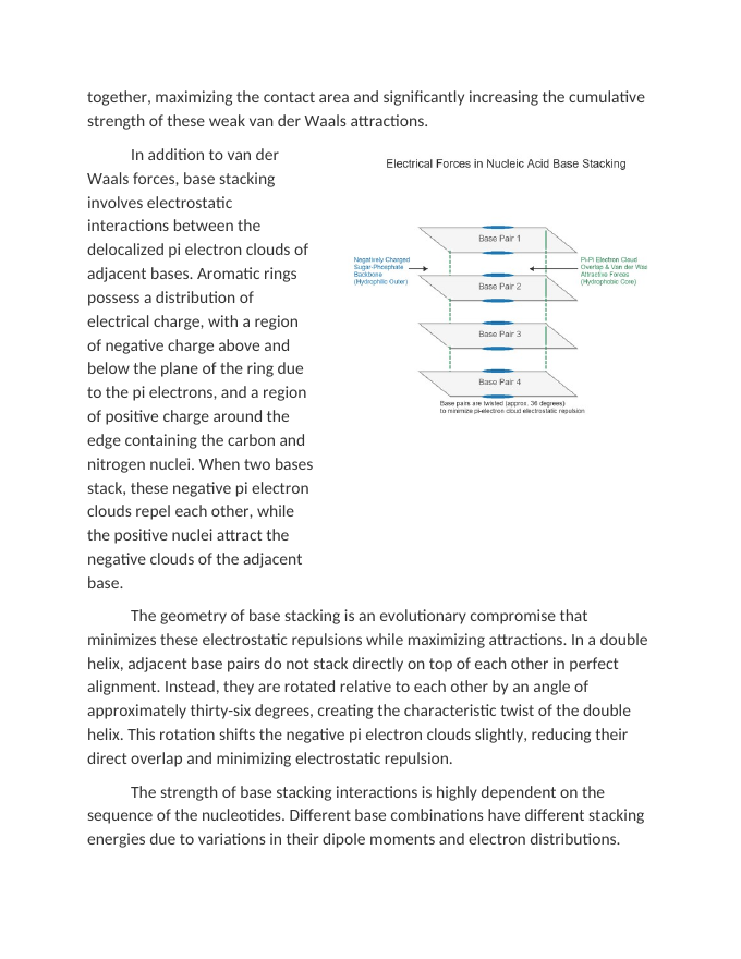 Inferring Electrical Forces in Nucleic Acid Stacking Reading Worksheet sample page