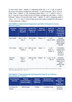 Integrated Rate Laws and Half-Life Kinetics: Zero-, First-, and Second-Order Graphical Linearity and Drug Clearance Rates CER Phenomena Worksheet sample page