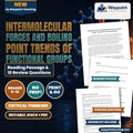 Intermolecular Forces and Boiling Point Trends of Functional Groups Reading Worksheet cover