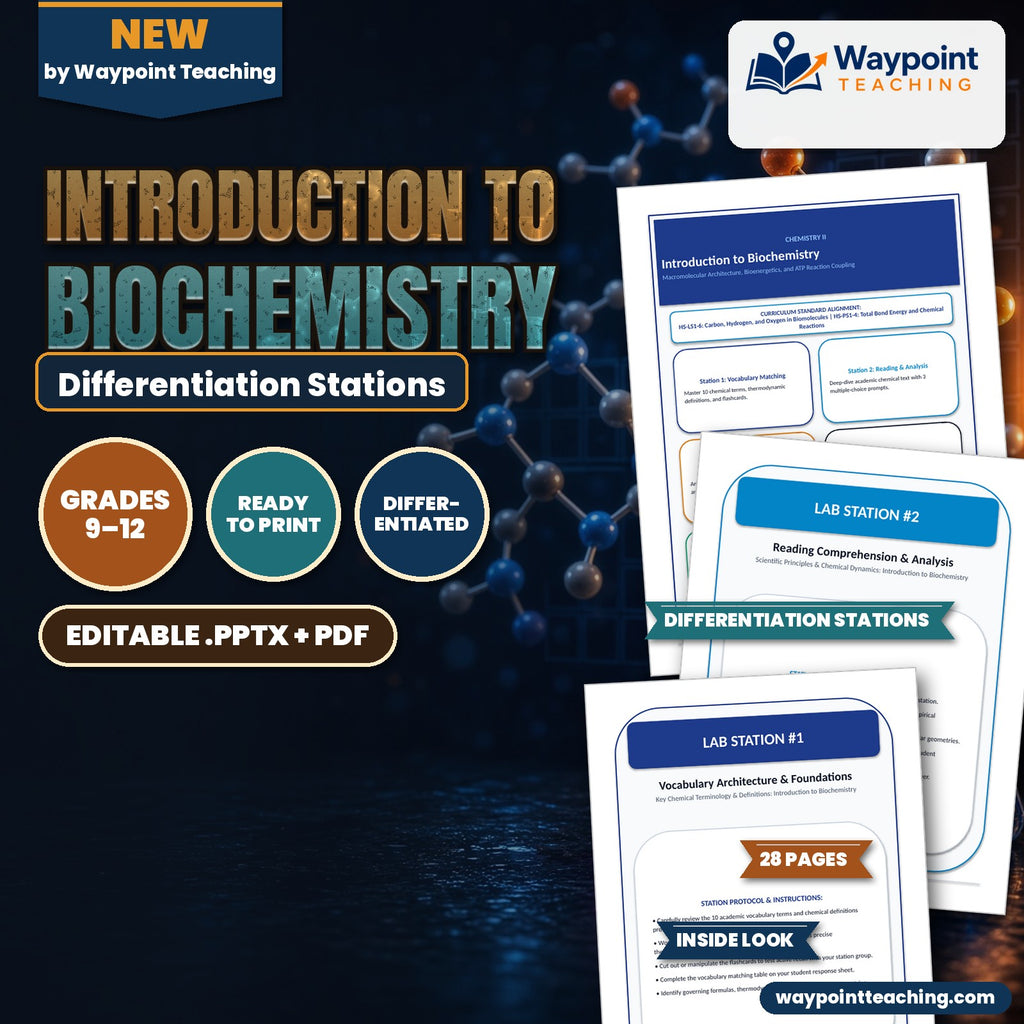 Introduction to Biochemistry Differentiation Stations cover
